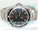 Copy Omega Seamaster 600m Black Dial SS Case Watch
